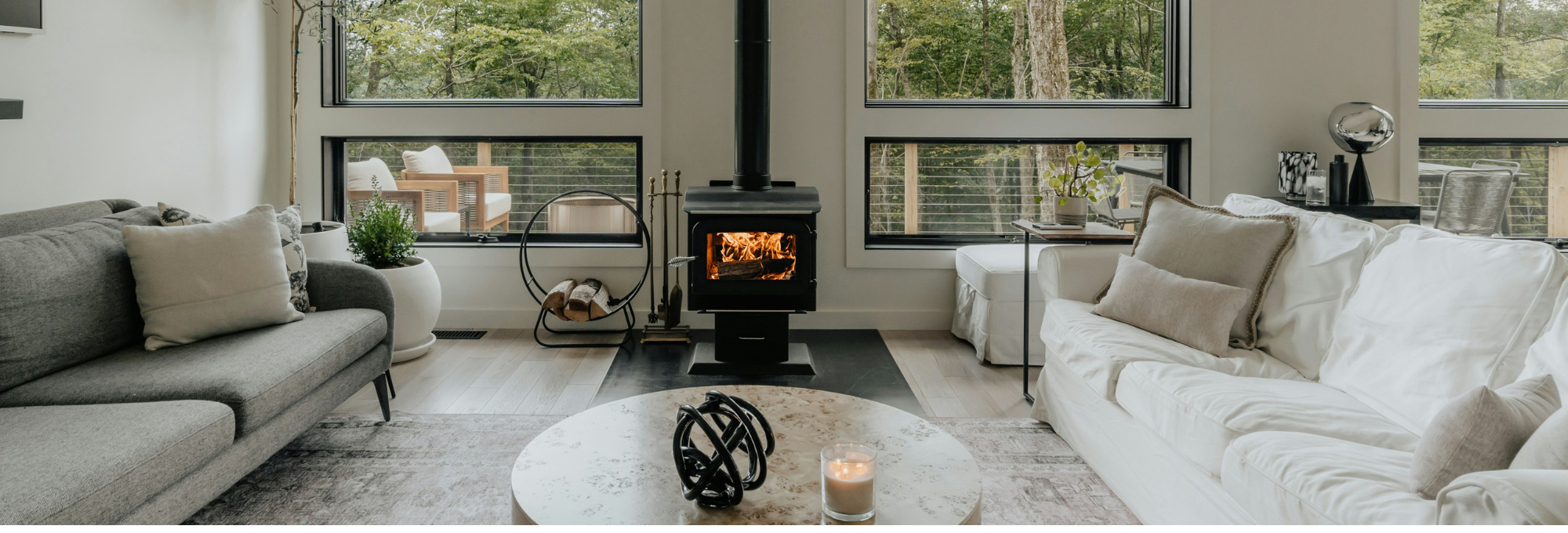 Professional flooring installation in living room by local experts in Waunakee WI