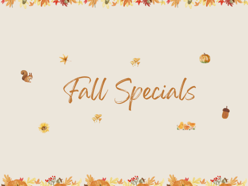 fall specials